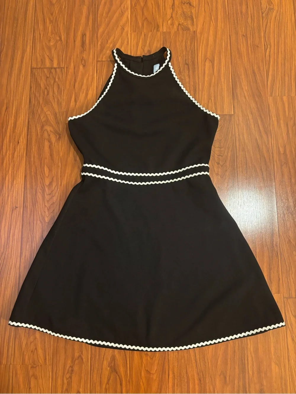 Hill House | Dresses | Hill House Billie Black Dress With White Trim Womens  Small | Poshmark